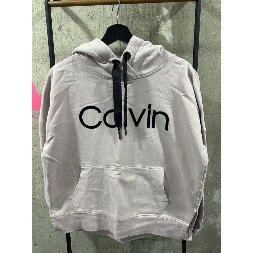 Calvin Klein Sweater Womens Pink Sweatshirt Pullover Hoodie Performance Size S